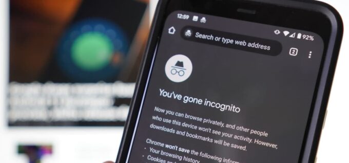 Incognito History on Android