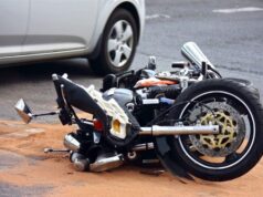No Contact Motorcycle Accident